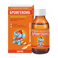 БРОМГЕКОМБ экспекторант сироп 200мл 1 шт.