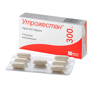УТРОЖЕСТАН капс. 300мг 14 шт.