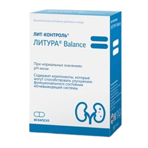 ЛИТ-КОНТРОЛЬ Литура Баланс капс. n60