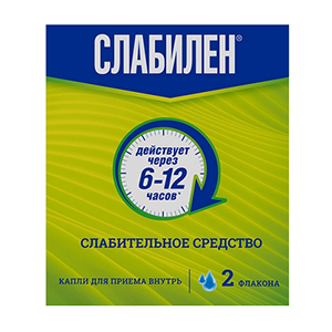 СЛАБИЛЕН капли (фл-кап.) 0.75% 15мл 2 шт.