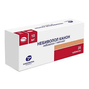 НЕБИВОЛОЛ таб 10мг 28 шт.