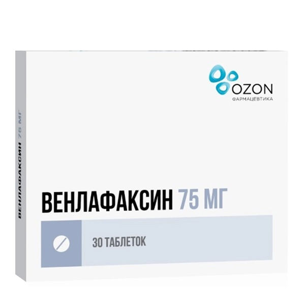 ВЕНЛАФАКСИН таб 75мг 30 шт.