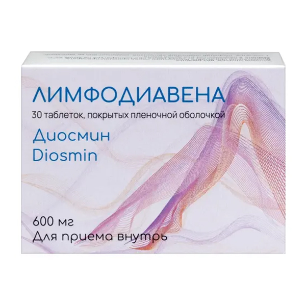 ЛИМФОДИАВЕНА таб п/об 600мг n30