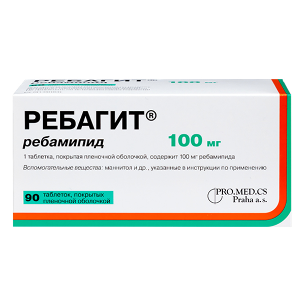РЕБАГИТ таб п/об 100мг n30