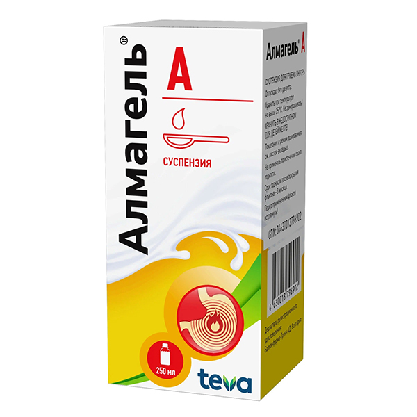 АЛМАГЕЛЬ А сусп. (фл.) 250мл 1 шт.