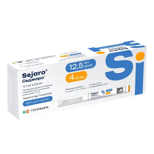 СЕДЖАРО р-р д/ин. (шприц-ручка) 12.5мг - 2.4мл n1