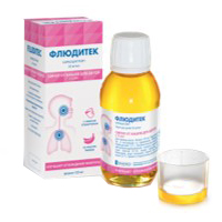 Флюдитек фл.(сироп д/дет.) 2% 125мл