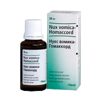 НУКС ВОМИКА ГОМАККОРД капли (фл.) 30мл