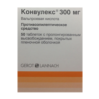 КОНВУЛЕКС капли (фл.) 300мг/мл 100мл