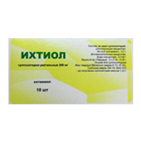 ИХТИОЛ свечи 200мг 10 шт. ИХТИОЛ свечи 200мг 10 шт.
