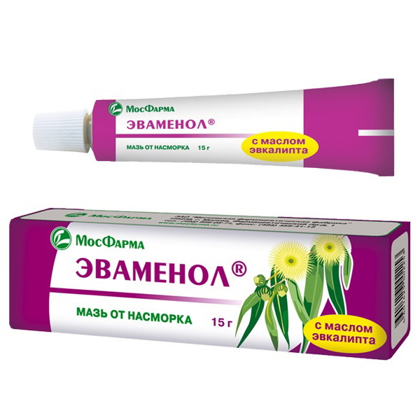 ЭВАМЕНОЛ мазь (туба) 15г