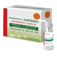 РЕАФЕРОН-ЕС-ЛИПИНТ лиоф. д/сусп. (фл.) 0.5 млн МЕ n6