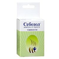 СЕБОЗОЛ шампунь от перхоти 5мл 5 шт.
