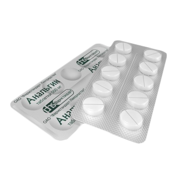 АНАЛЬГИН таб 500мг 10 шт.