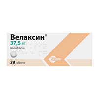 ВЕЛАКСИН таб 37.5мг 28 шт.