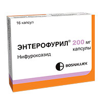 ЭНТЕРОФУРИЛ капс. 200мг 16 шт.