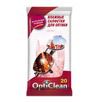 Салфетки OPTICLEAN д/оптики влажн. №20