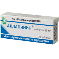 АЛЛАПИНИН таб 25мг n30