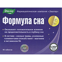 ФОРМУЛА СНА (БАД) таб 500мг 40 шт.