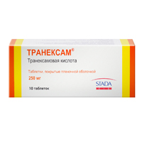 ТРАНЕКСАМ таб п/об 250мг 10 шт.