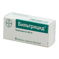 БИЛЬТРИЦИД таб 600мг n6