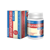 Дигидрокверцетин таб. 0,25г (масса дигидрокверцетина 25мг) №100