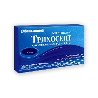 Трихосепт супп. вагин. 500мг №10