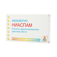 НИАСПАМ  капс. пролонг 200мг 30 шт.