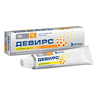 ДЕВИРС крем (туба) 15г
