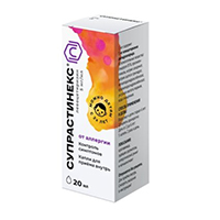 СУПРАСТИНЕКС капли (фл.) 5мг/мл - 20мл 1 шт.
