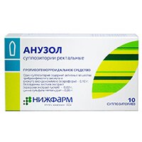 АНУЗОЛ супп. рект. n10