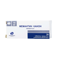 МЕМАНТИН таб п/об 10мг 60 шт.