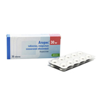 АТОРИС таб п/об 30мг 30 шт.