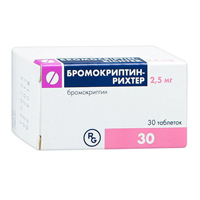 БРОМОКРИПТИН таб 2.5мг n30