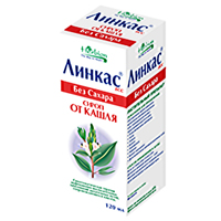 ЛИНКАС БЕЗ САХАРА сироп (фл.) 120мл n1