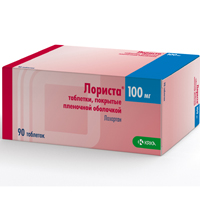 ЛОРИСТА таб п/об 100мг 90 шт.