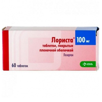 Лориста таб. п/пл. об. 100мг №90