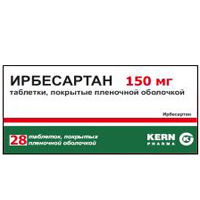 ИРБЕСАРТАН таб п/об 150мг n28