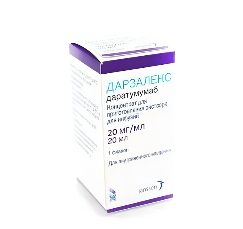 Дарзалекс фл.(конц. д/приг. р-ра д/инф.) 20мг/мл 20мл №1