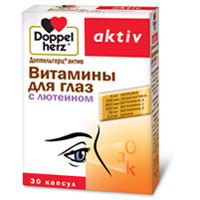 ДОППЕЛЬГЕРЦ АКТИВ ВИТАМИНЫ ДЛЯ ГЛАЗ С ЛЮТЕИНОМ И ЧЕРНИКОЙ капс. n30