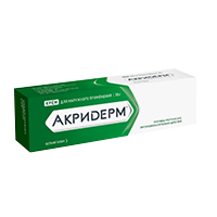 Акридерм туба(крем д/наружн. прим.) 0,05% 15г №1