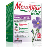 МЕНОПЕЙС ПЛЮС капс. n28+таб n28