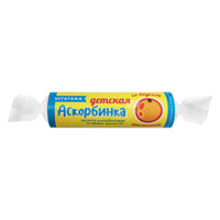 АСКОРБИНКА таб жев.2.9г 10 шт. Малиновый