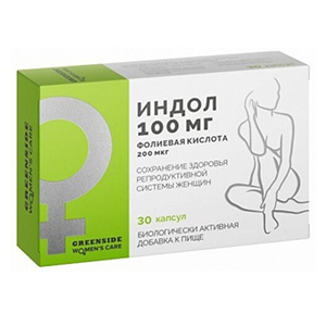 ИНДОЛ+ФОЛИЕВАЯ КИСЛОТА капс. 400мг 30 шт. ИНДОЛ+ФОЛИЕВАЯ КИСЛОТА капс. 400мг 30 шт.